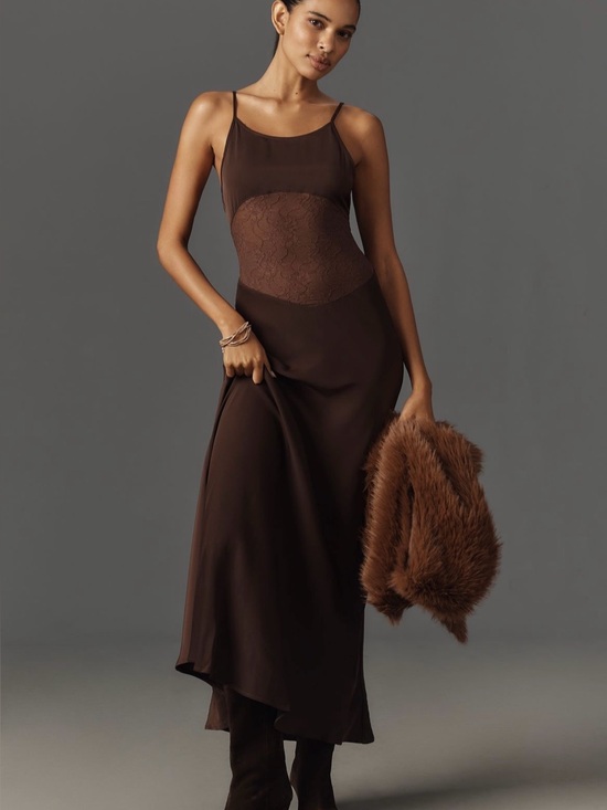 Anthropologie Dresses & Skirts - WeWoreWhat Sleeveless Lace Maxi Dress